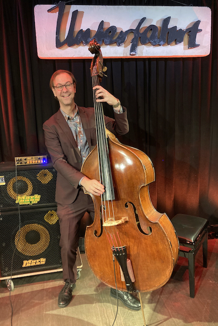 Ludwig Leininger - Foto im Jazzclub Unterfahrt