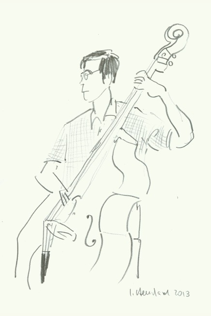 Ludwig Leininger - Zeichnung - schwarz weiss