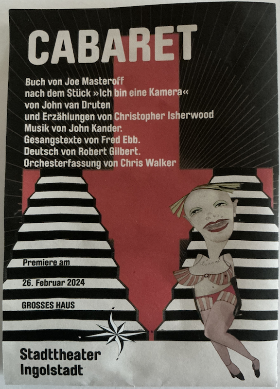 Stadttheater Ingolstadt, Programmheft Cabaret